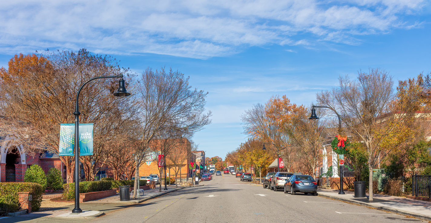 Panoramic Image of Wake Forest, NC